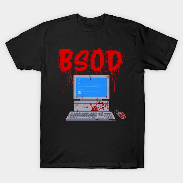 BSOD T-Shirt by DesignsbyReg